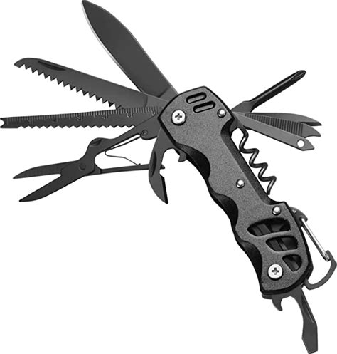Swiss Style Multi Tool Pocket Knife For Survival Camping Fishing