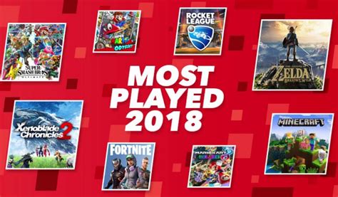 Fortnite Was The Most Played Nintendo Switch Game In 2018 Nintendo