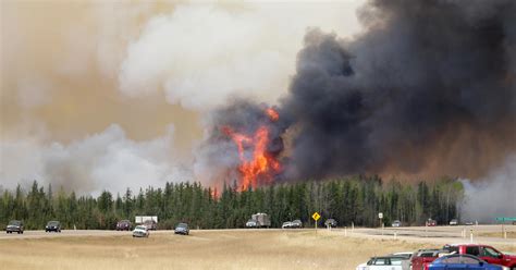 Massive Fire In Canada Expected To Double In Size Forcing Thousands To