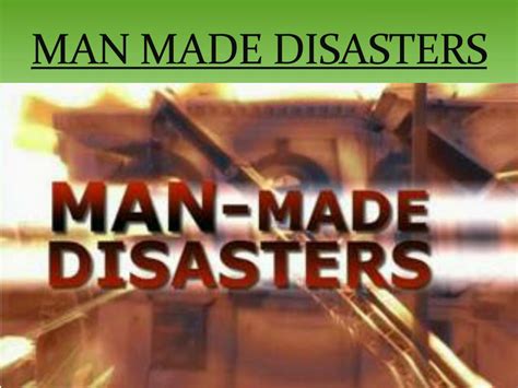 Types Of Manmade Disaster Ppt - Images All Disaster ...