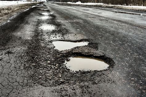 Pothole Season Is Here And Its Bad Out On Maine Roads