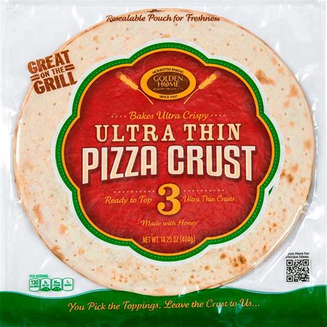 Golden Ultra Thin 12 Pizza Crust Whistler Grocery Service And Delivery