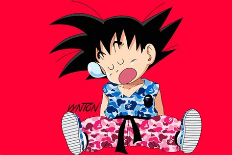 Supreme Drip Goku Wallpaper Drip Goku Wallpapers Wallpaper Cave