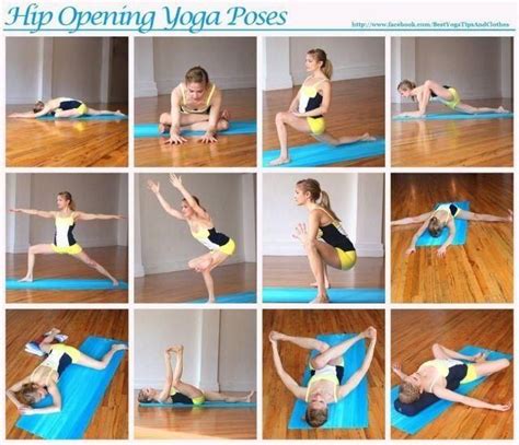 Yoga Stretches For Hips I Work Outtt Pinterest