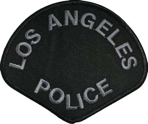 Los Angeles Police Department Shoulder Patch Tactical Subdued