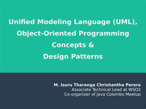 Pdf Unified Modeling Language Uml Object Oriented Programming