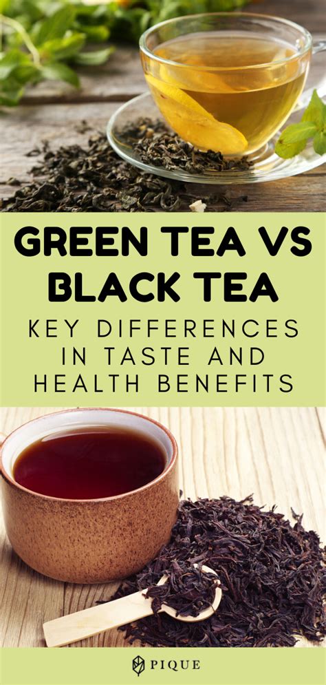 Black Tea vs Green Tea: Key Differences in Taste and Health Benefits