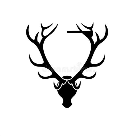 Deer Logo Reindeer Vector Logo Element Deer Design Icon Vector