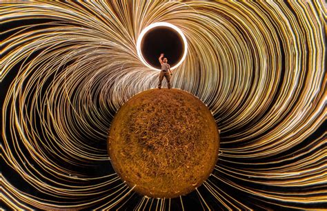 Interesting Photo Of The Day Steel Wool Long Exposure With A 360 Camera