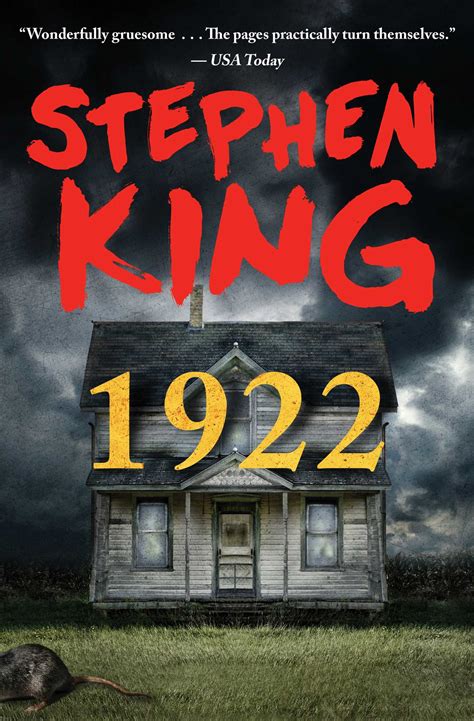 1922 Book By Stephen King Official Publisher Page Simon And Schuster