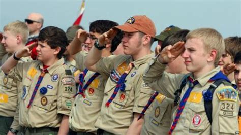 Boy Scouts Of America Votes To End Ban On Gay Adults Bbc News
