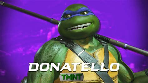 Injustice 2 Tmnt Donatello Vs All Characters All Introinteraction
