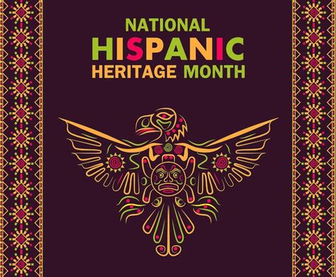 Premium Vector National Hispanic Heritage Month Illustration Latino