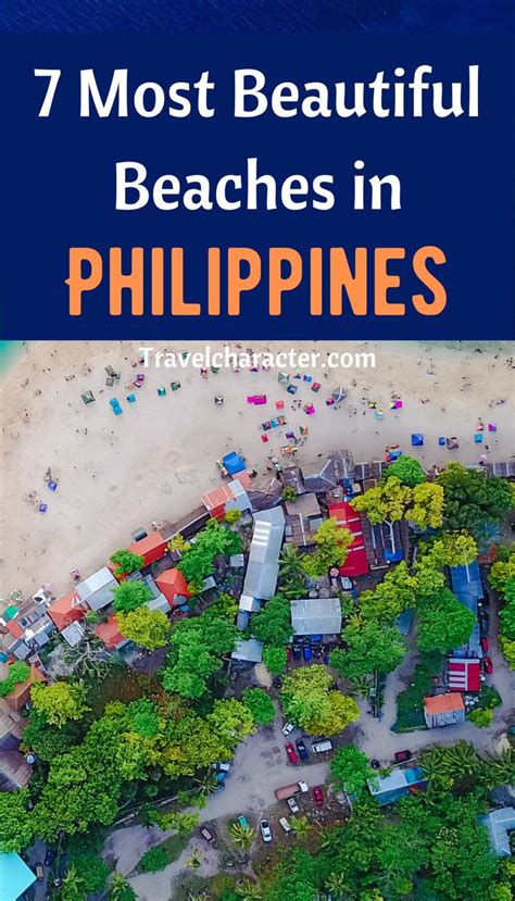 An Aerial View Of The Beach With Text Overlay That Reads 7 Most