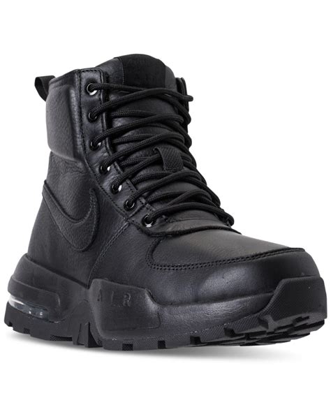 Nike Mens Air Max Goaterra 20 Boots From Finish Line In Black For Men