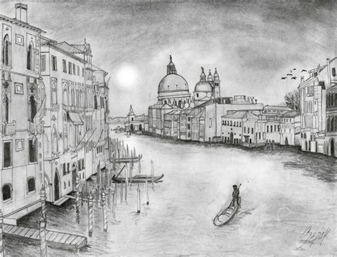 Hermosa Venecia Venecia Dibujos Actividades