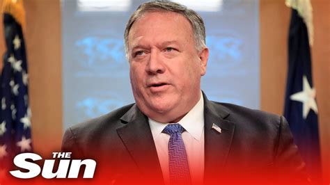 Live Us Secretary Of State Mike Pompeo Briefing Youtube