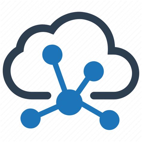 Cloud Cloud Network Computing Connection Network Icon