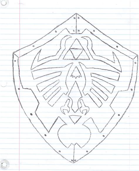 Hylian Shield By Munkyface710 On Deviantart