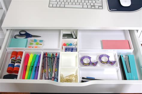 Organize Desk Drawers