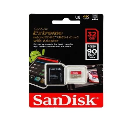 Shop the top 25 most popular 1 at the best prices! SanDisk 32GB Extreme microSDXC UHS-3 Card 90MB/s Class 10 ...