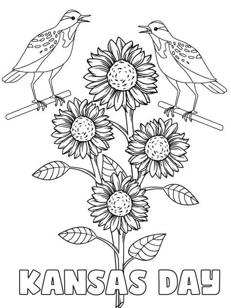 Free Kansas Day Coloring Page Download Print Or Color Online For Free