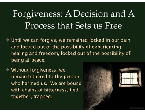 The Power Of Forgiveness