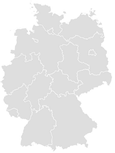 Blank Map Of Germany Printable