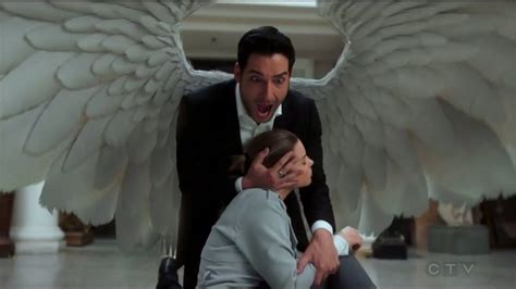 Lucifer Finale Lucifer Saves Chloe With His Wings Youtube Lucifer
