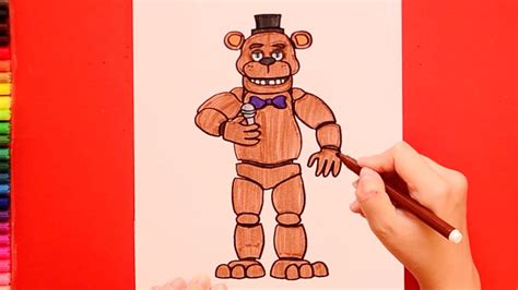 How To Draw Freddy Fazbear From Five Nights At Freddy S Fnaf Drawings The Best Porn Website