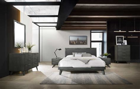 4 in 1 bed combinatie lifetime dakconstructie grey wash. Nova Domus Soria Modern Grey Wash Bed