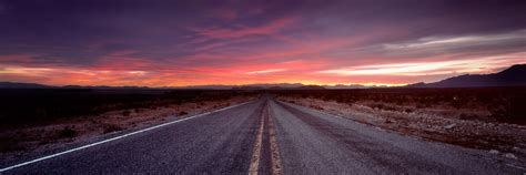 Sunset Road Jason Denning Panoramic Photography