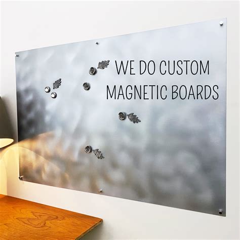 Custom Magnetic Wall Board Magnetic Bulletin Board Large Etsy Uk