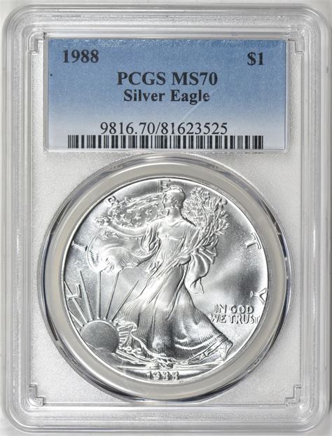 Perfect Grade Silver Eagles At Greatcollections