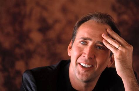 Nicolas Cage Laughing