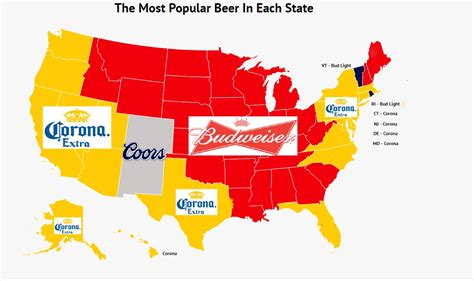 Most Popular Beers By State Community Beeradvocate