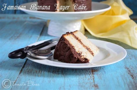 Jamaican Banana Layer Cake