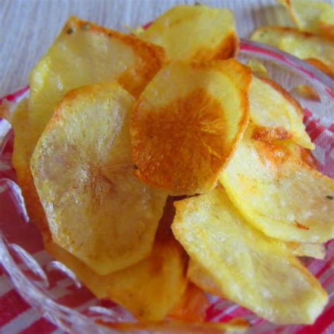 Chips Patatas Cocidas Al Horno Crujiente Y Leer Receta Oreegano