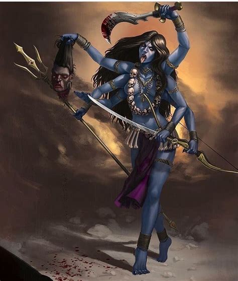 Pin By Dan Slade On Mother Kali In Kali Goddess Saraswati