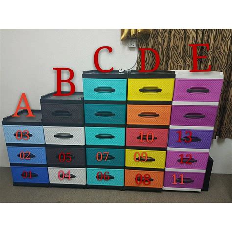 Sufficient storage space, optimal workflows and functionality are the primary consideration of practical are you planning a kitchen or contemplating a new kitchen design? Plastic Cabinet / Plastic Furniture / Plastic Drawer Cabinet | Shopee Malaysia