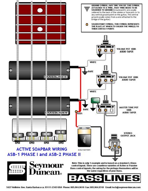 You'll find a list of commonly used circuit diagrams on this page. Active Jazz Bass Wiring Diagram | Wiring Library