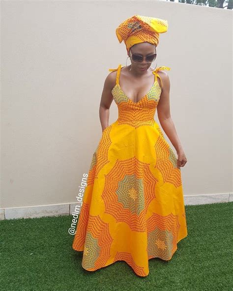 Ankata African Print Summer Maxi Dresses Nedim Designs Afrikaanse