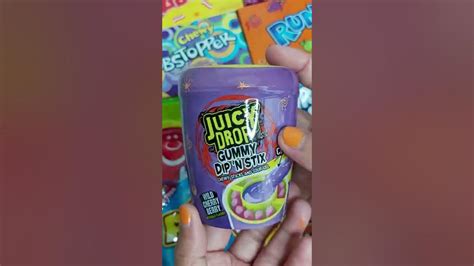 New Juicy Drop Gummy Dip N Stix Shorts Youtube