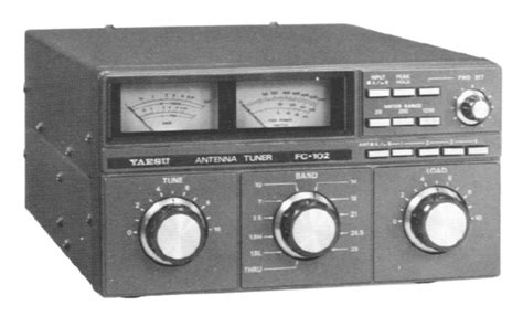 Yaesu Fc 102 Antenna Tuner Yaesu Fc102