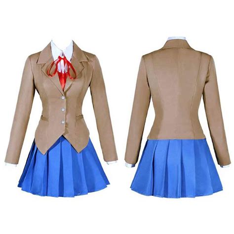 Buy Better Daily Life Ddlc Sayori Yuri Natsuki Monika Uniform Cosplay
