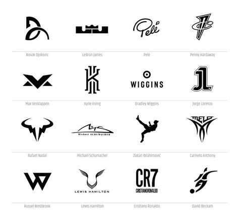 42 Logos De Grandes Deportistas Y Por Qué Existen Clubezeroseco