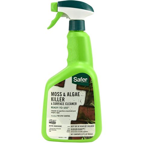 Safer Brand 5325 6 Safesafer Brand 32ounces 5325 Moss And Algae Killer