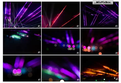 45 Lights Overlays Stage Lights Photoshop Master Bundles