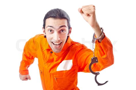 Man Arrested For His Crimes Stock Image Colourbox