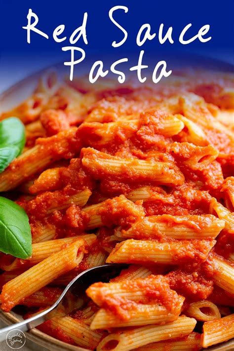 The Classic Red Sauce Pasta Every Italian Household Has A Red Sauce